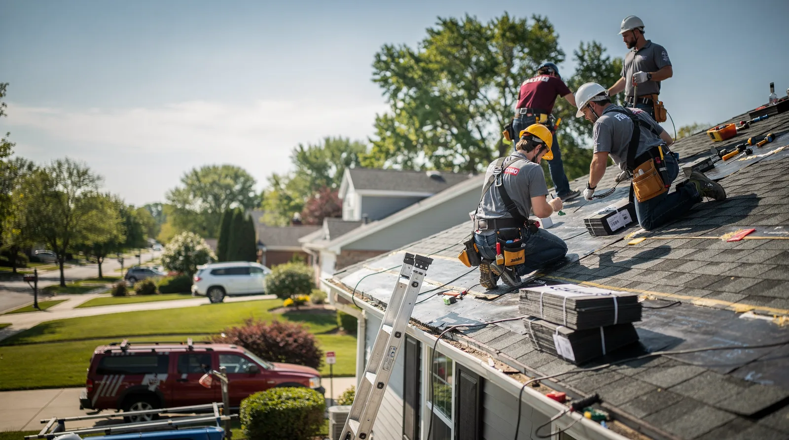 Roof Repair in New Summerfield, TX around you